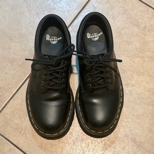 Dr. Martens 8053 Leather Platform Casual Shoes